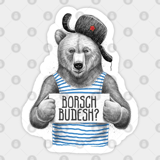 Borsch Budesh Sticker by NikKor